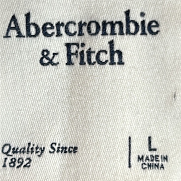 Abercrombie & Fitch Ribbed Oversized V Neck Long Sleeve Sweater Large Cognac - Picture 5 of 10